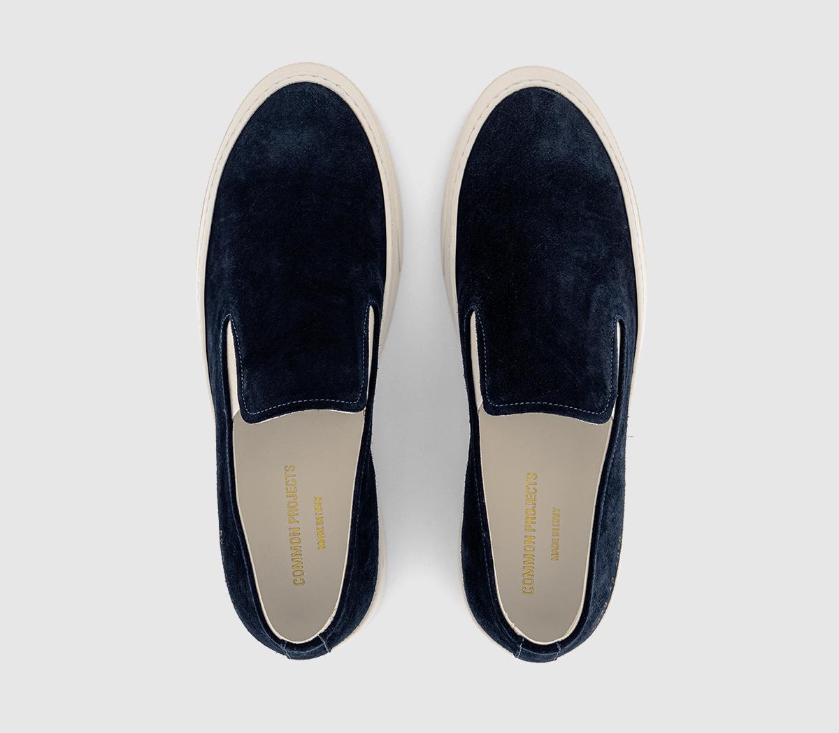 Common ProjectsSlip On Suede TrainersNavy