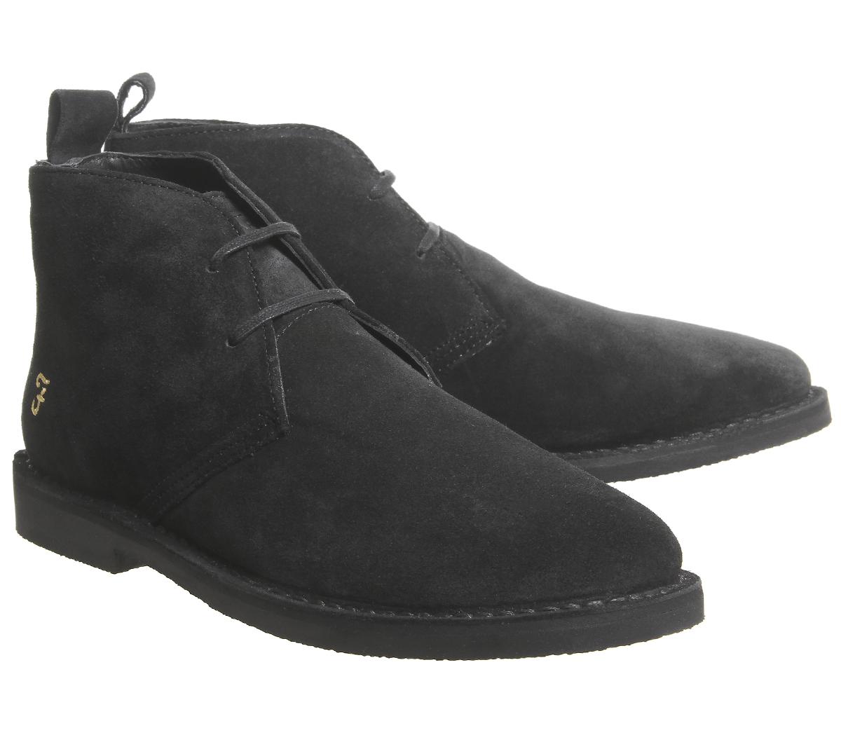 FarahLozza Desert BootBlack Suede