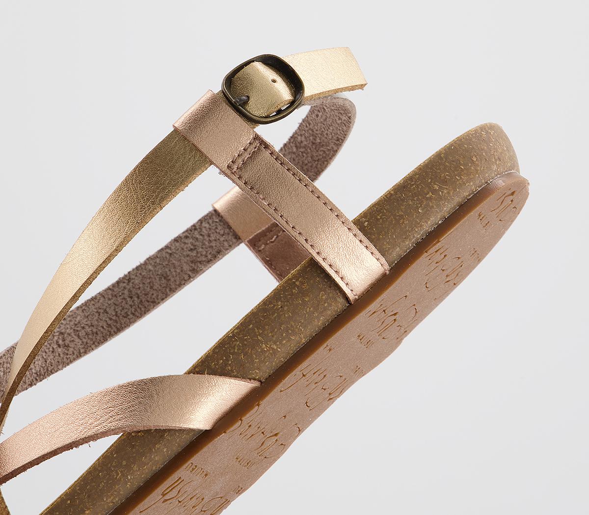 Blowfish Malibu Granola B Sandals Blowfish Malibu Granola B Sandals Rose Gold Mix