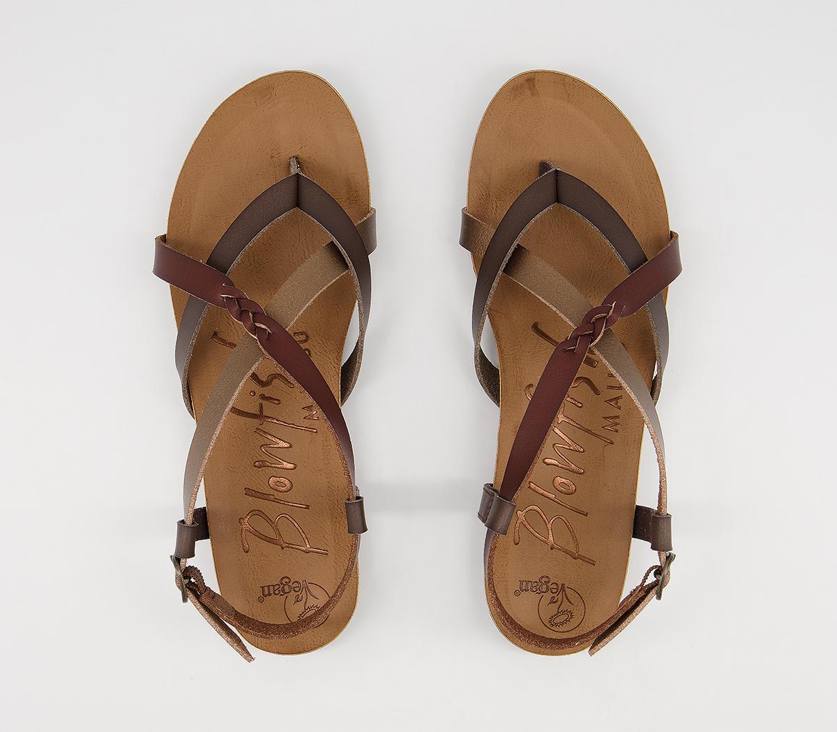 Blowfish Malibu Granola B Sandals Blowfish Malibu Granola B Sandals Bronze Mix