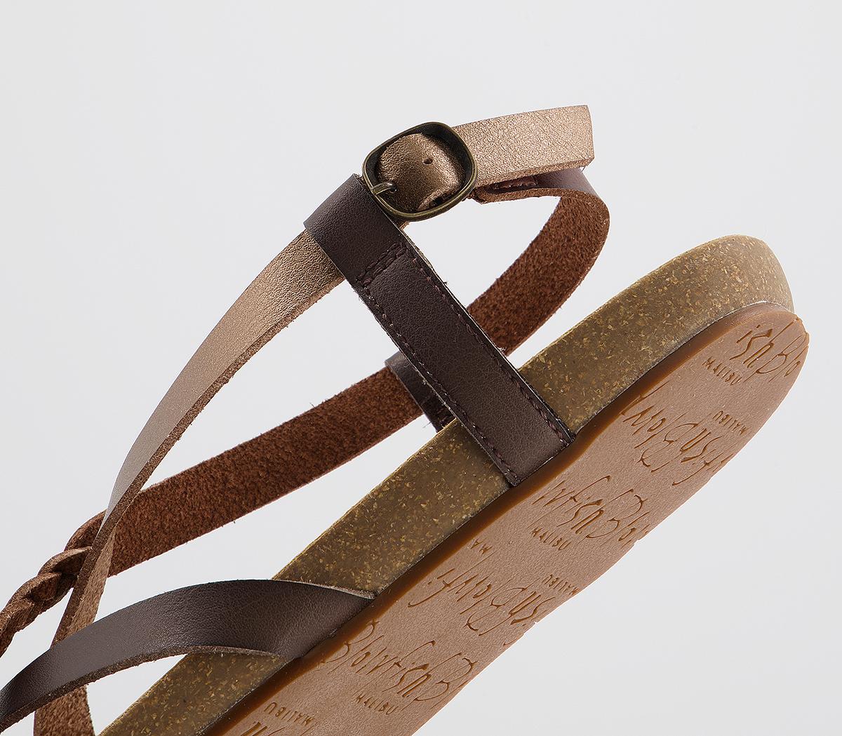 Blowfish Malibu Granola B Sandals Blowfish Malibu Granola B Sandals Bronze Mix