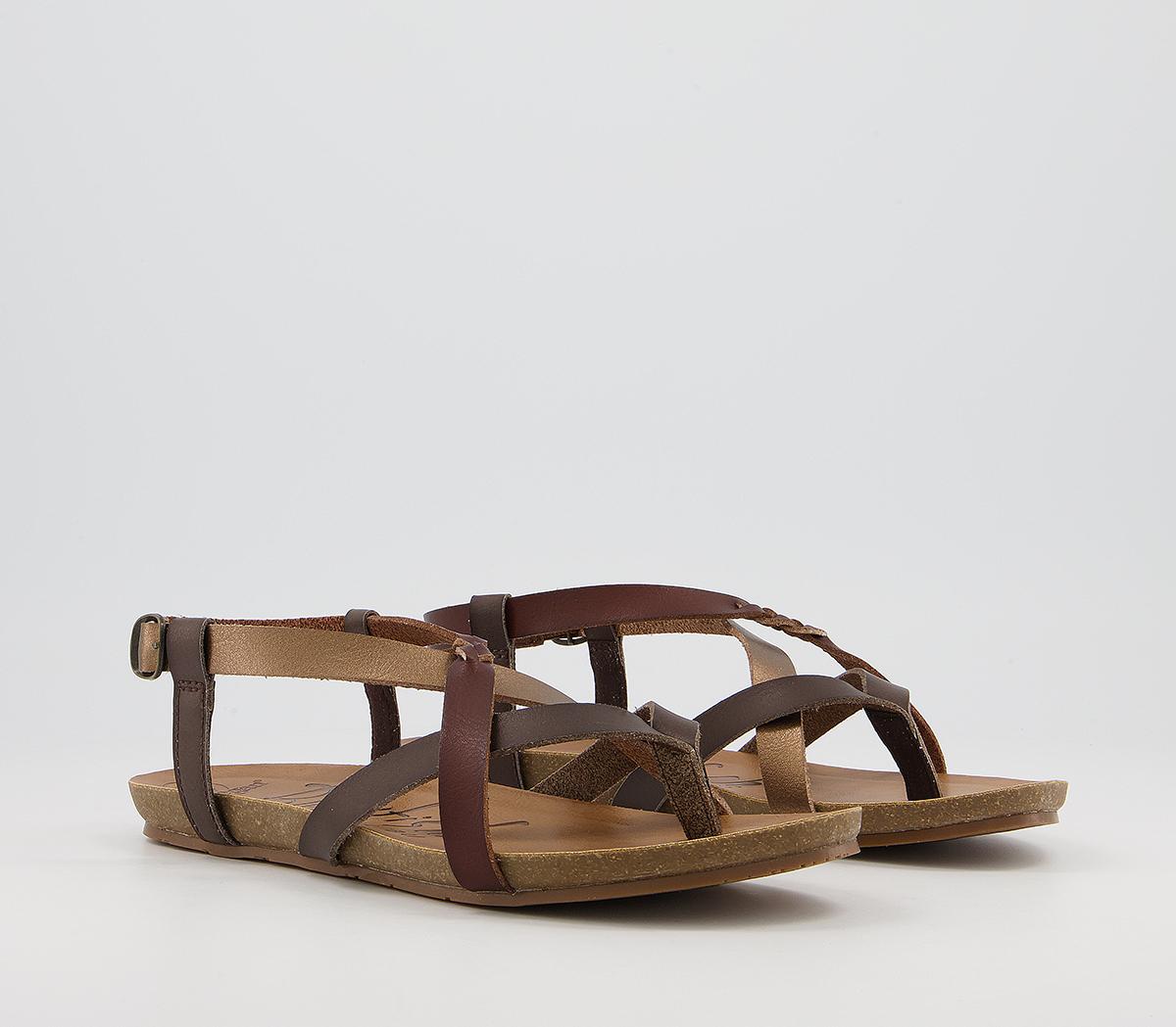 Blowfish Malibu Granola B Sandals Blowfish Malibu Granola B Sandals Bronze Mix