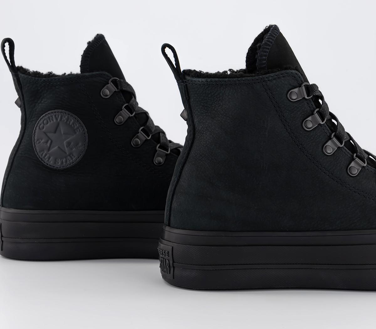 Converse All Star Lift Hi Platform Trainers Converse All Star Lift Hi Platform Trainers Black