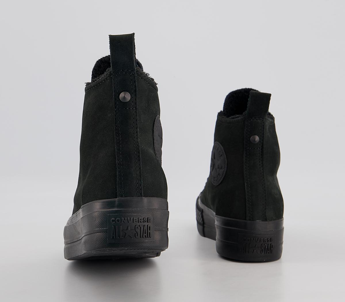 Converse All Star Lift Hi Platform Trainers Converse All Star Lift Hi Platform Trainers Black