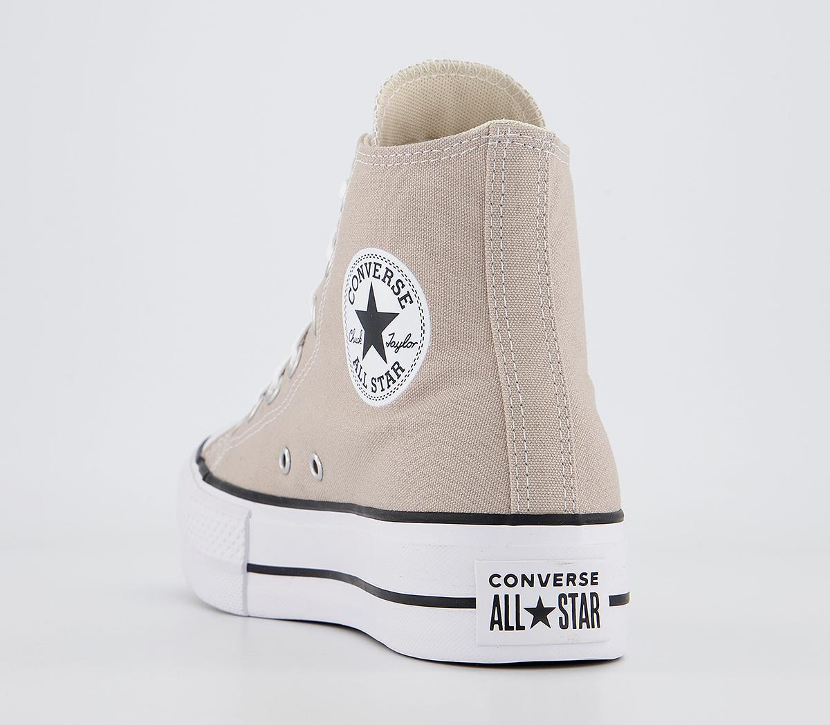 Converse All Star Lift Hi Platform Trainers Converse All Star Lift Hi Platform Trainers Papyrus Black White