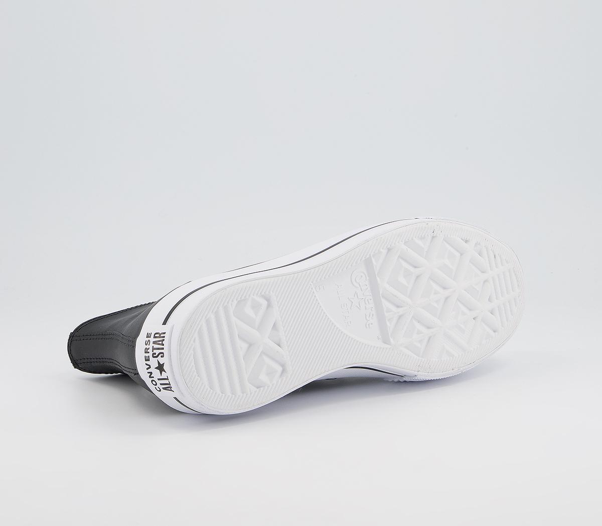 Converse All Star Lift Hi Platform Trainers Converse All Star Lift Hi Platform Trainers Black White White Leather