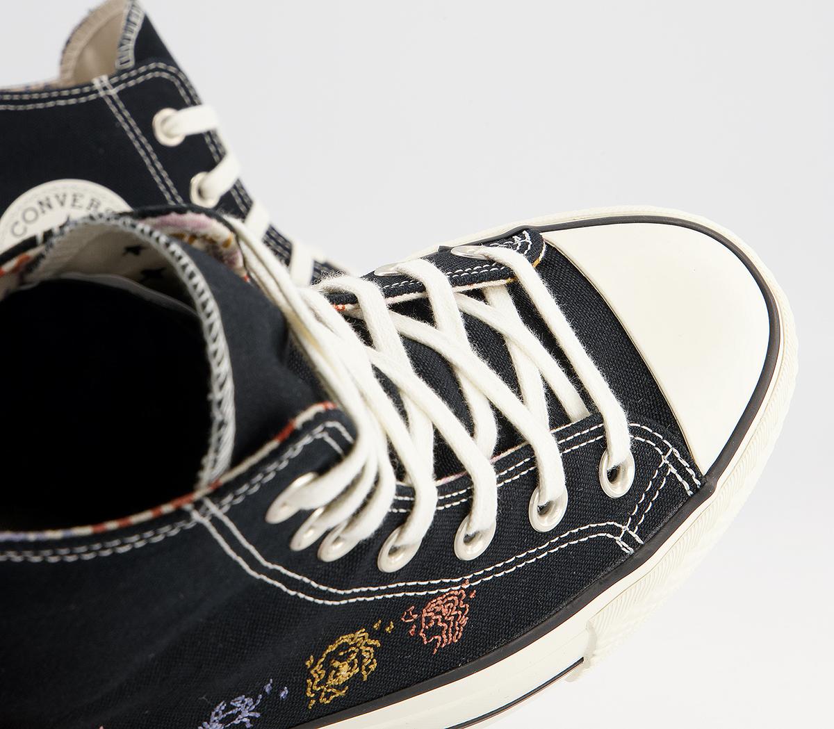 Converse All Star Lift Hi Platform Trainers Converse All Star Lift Hi Platform Trainers Black Egret Multi Mystic