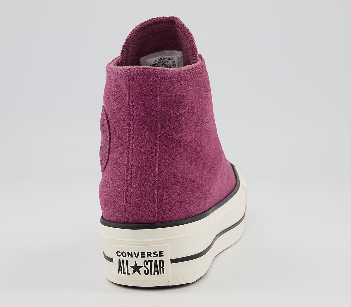 ConverseAll Star Lift Hi Platform Trainers ConverseAll Star Lift Hi Platform TrainersShadowberry Black Egret