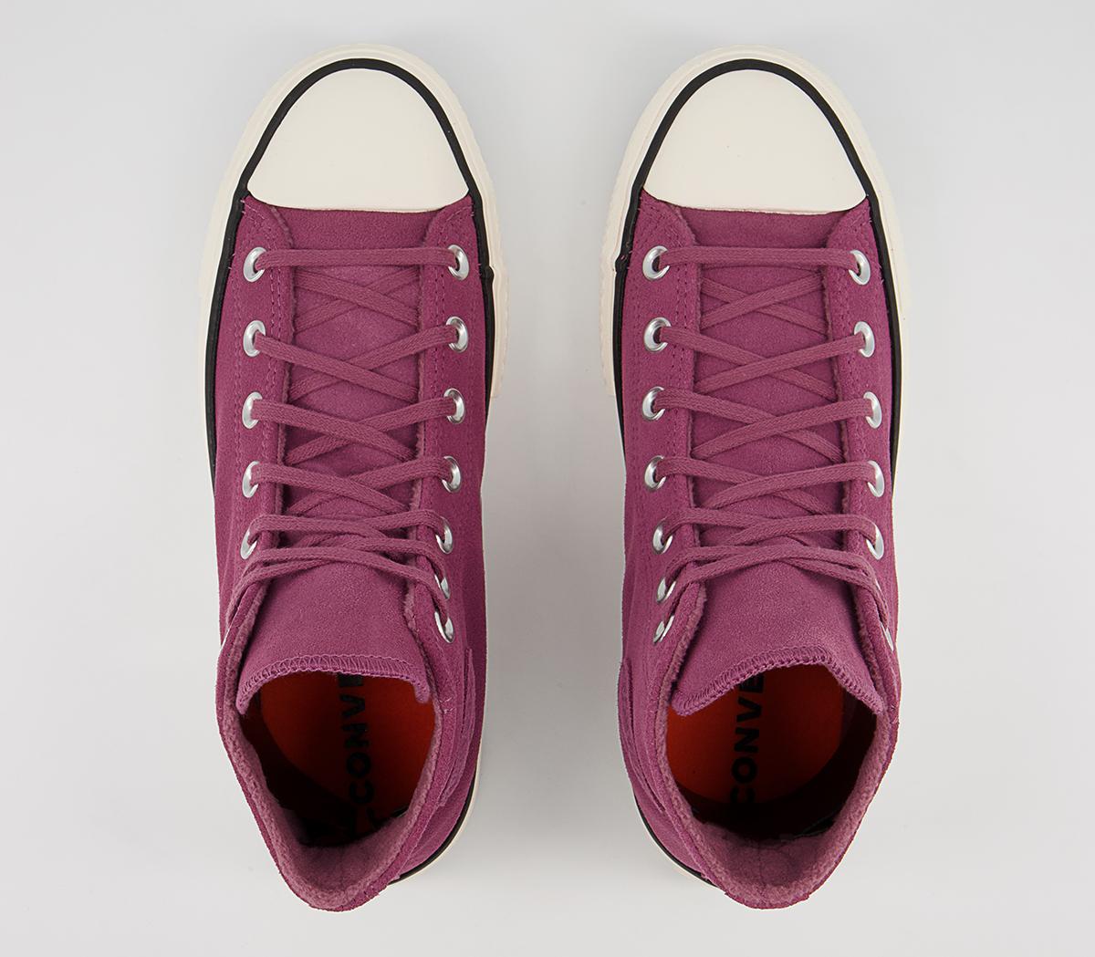 ConverseAll Star Lift Hi Platform Trainers ConverseAll Star Lift Hi Platform TrainersShadowberry Black Egret
