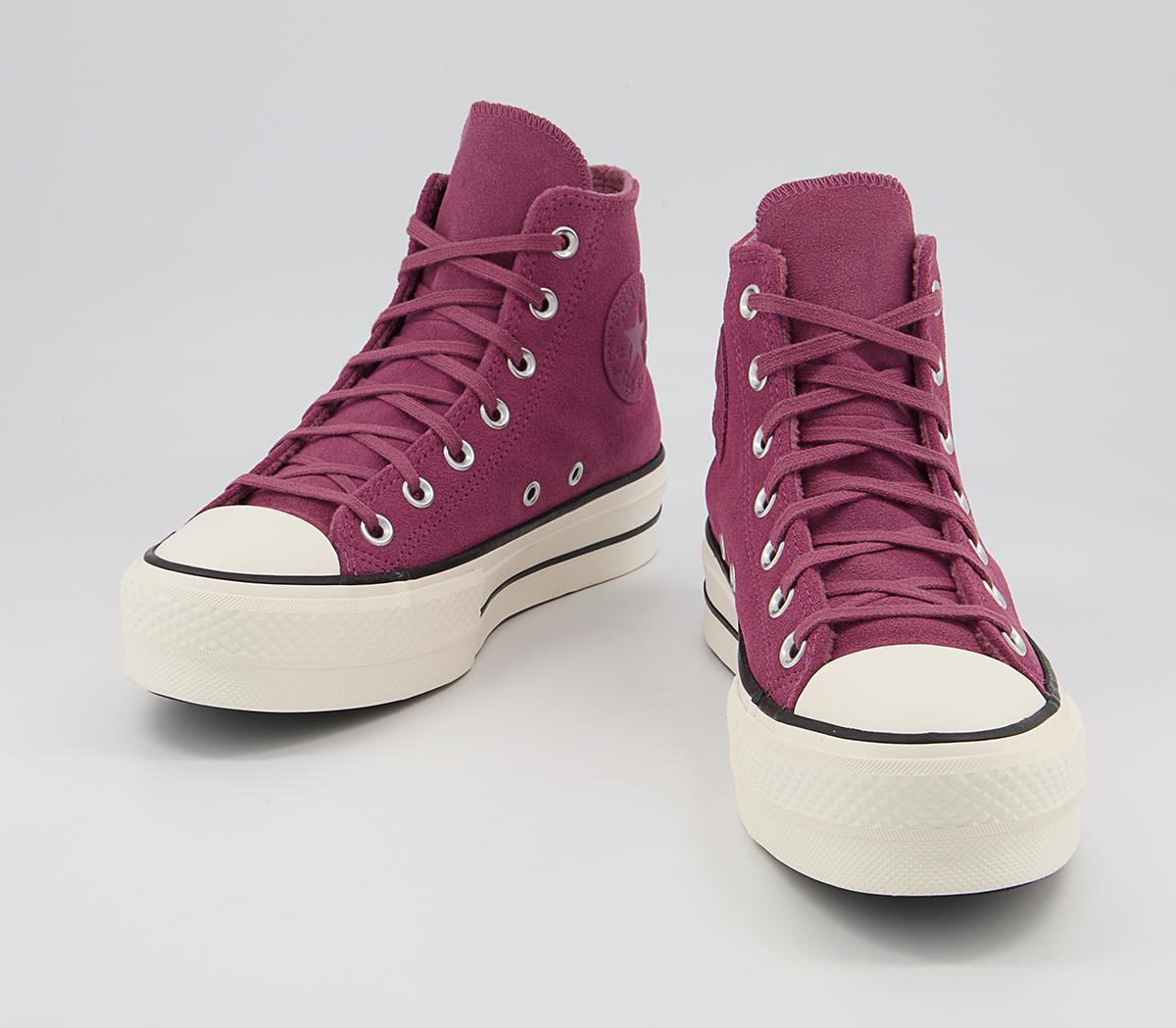 ConverseAll Star Lift Hi Platform Trainers ConverseAll Star Lift Hi Platform TrainersShadowberry Black Egret