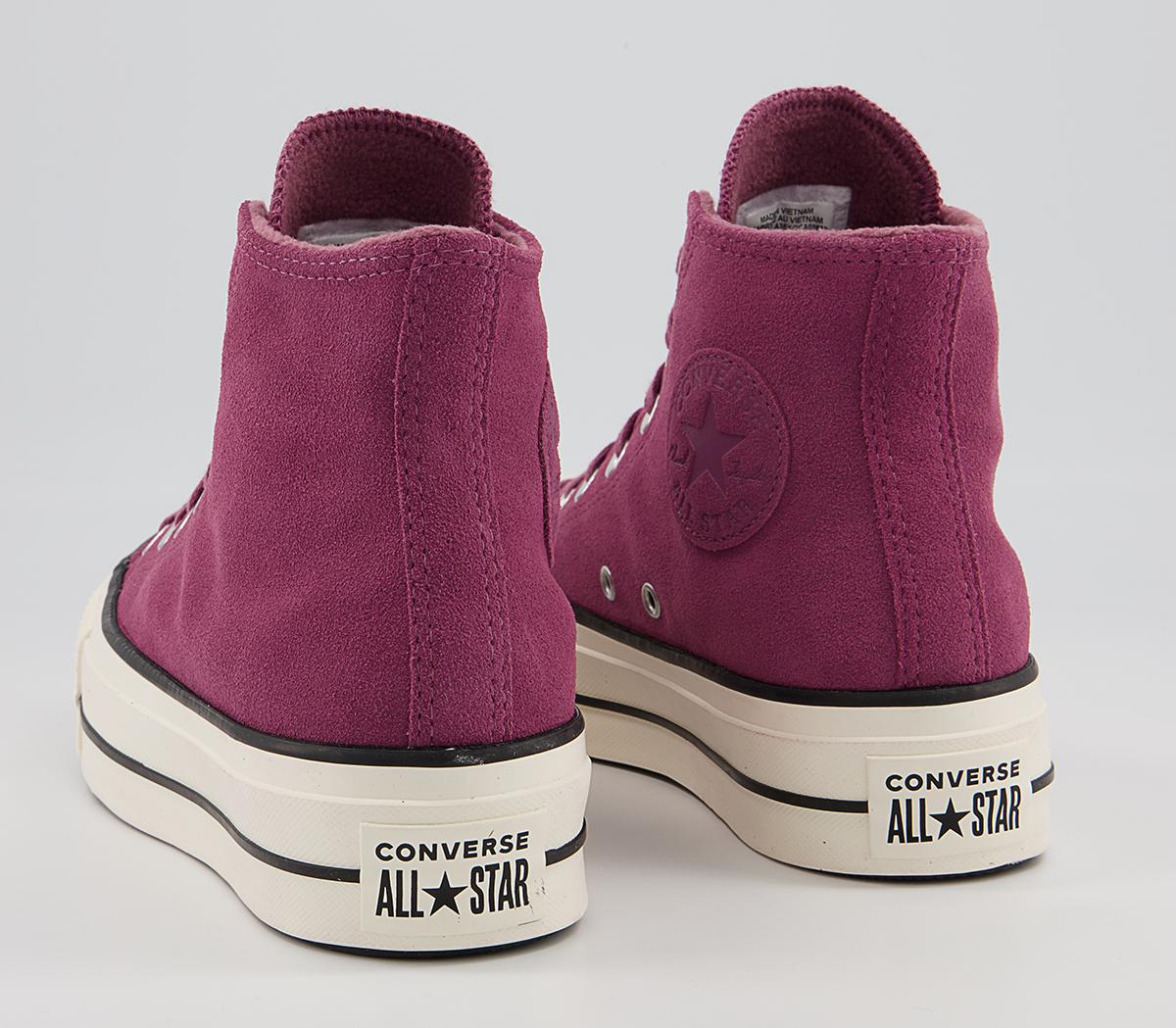 ConverseAll Star Lift Hi Platform Trainers ConverseAll Star Lift Hi Platform TrainersShadowberry Black Egret