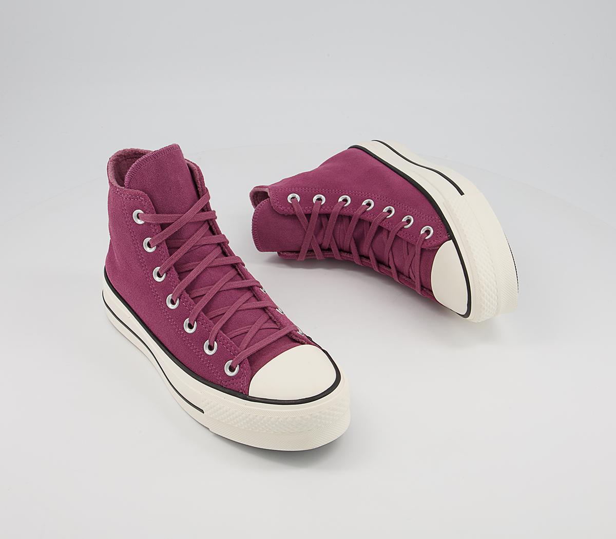 ConverseAll Star Lift Hi Platform Trainers ConverseAll Star Lift Hi Platform TrainersShadowberry Black Egret