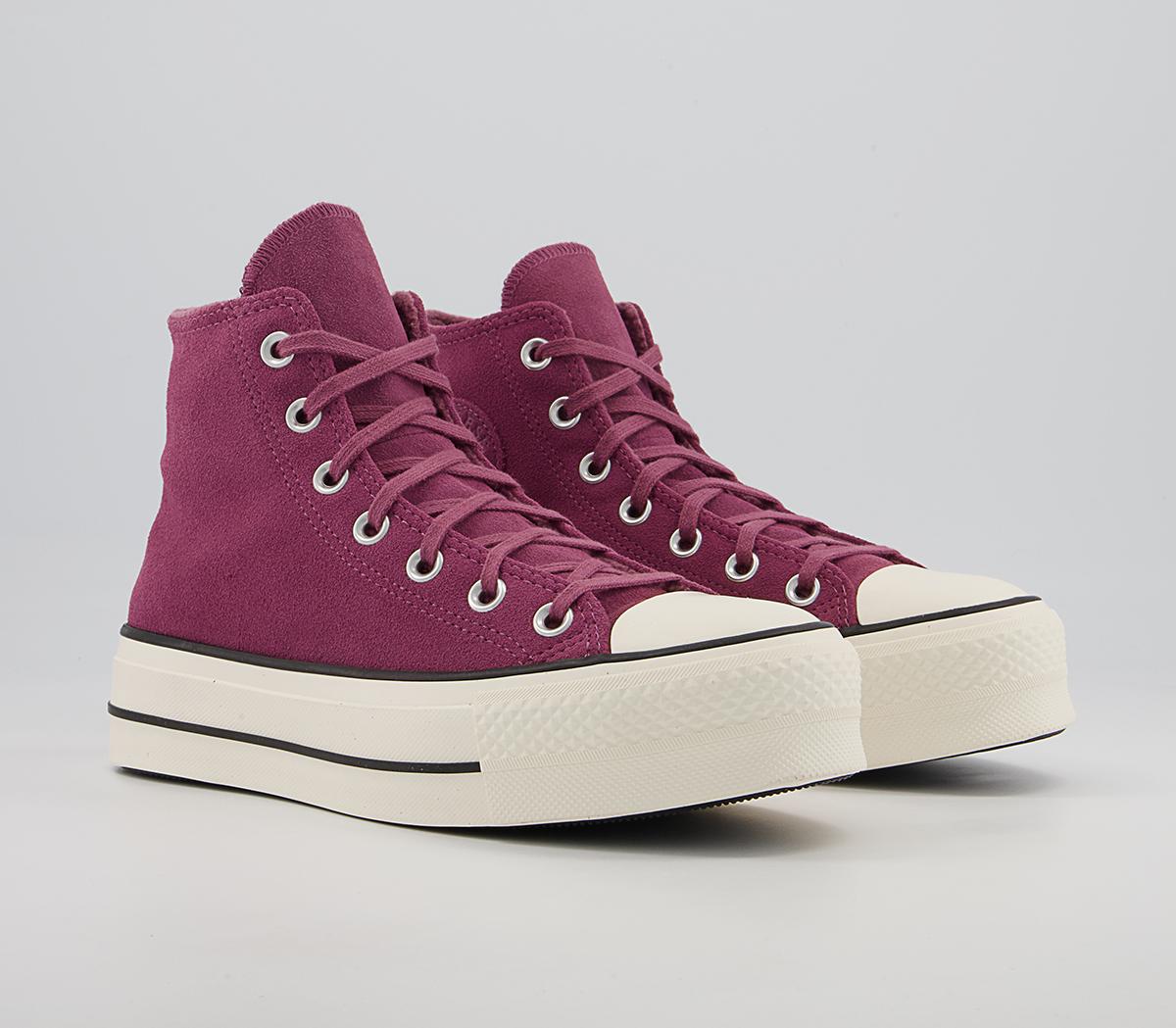 ConverseAll Star Lift Hi Platform Trainers ConverseAll Star Lift Hi Platform TrainersShadowberry Black Egret
