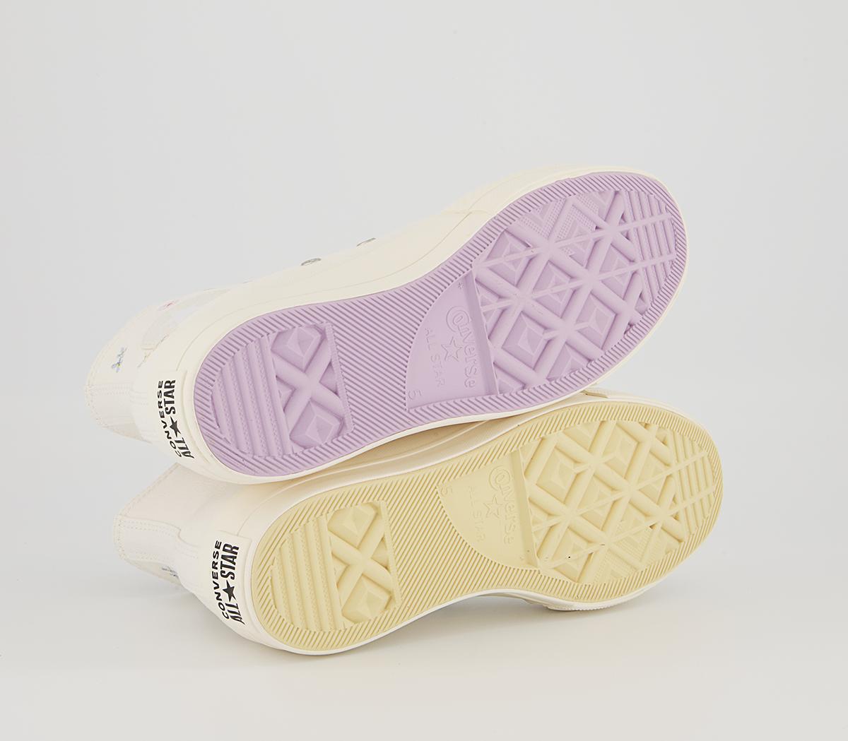 Converse All Star Lift Hi Platform Trainers Converse All Star Lift Hi Platform Trainers Egret Multi Egret