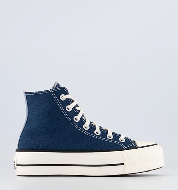 blue wedge converse