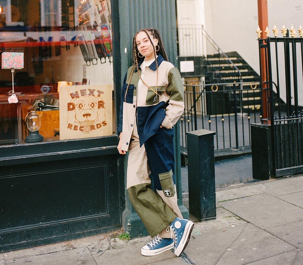 ConverseAll Star Lift Hi Platform TrainersNavy Egret Sunrise Pink