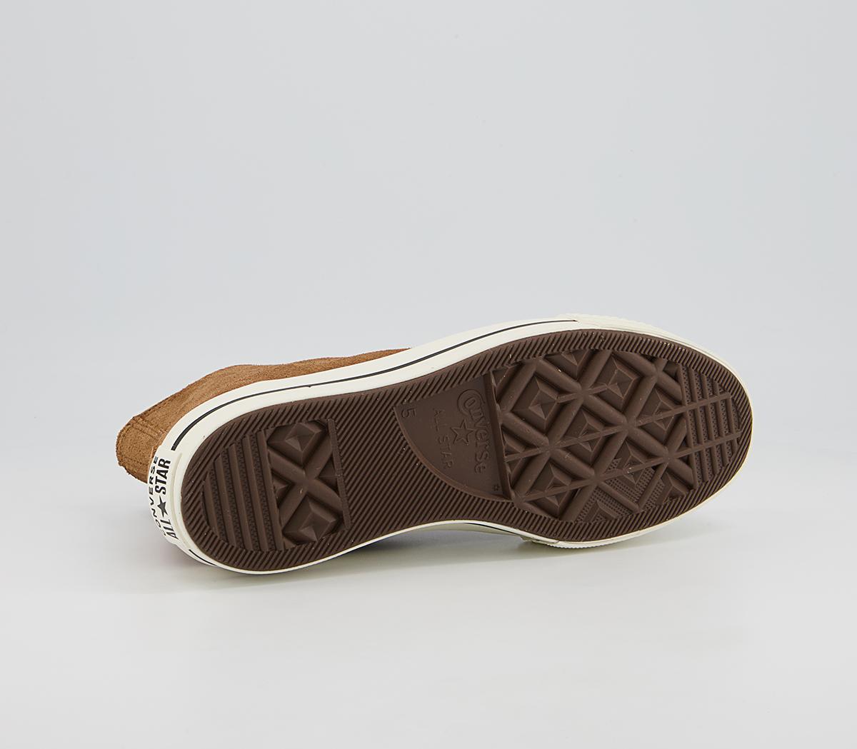 Converse All Star Lift Hi Platform Trainers Converse All Star Lift Hi Platform Trainers Clove Brown Egret Black