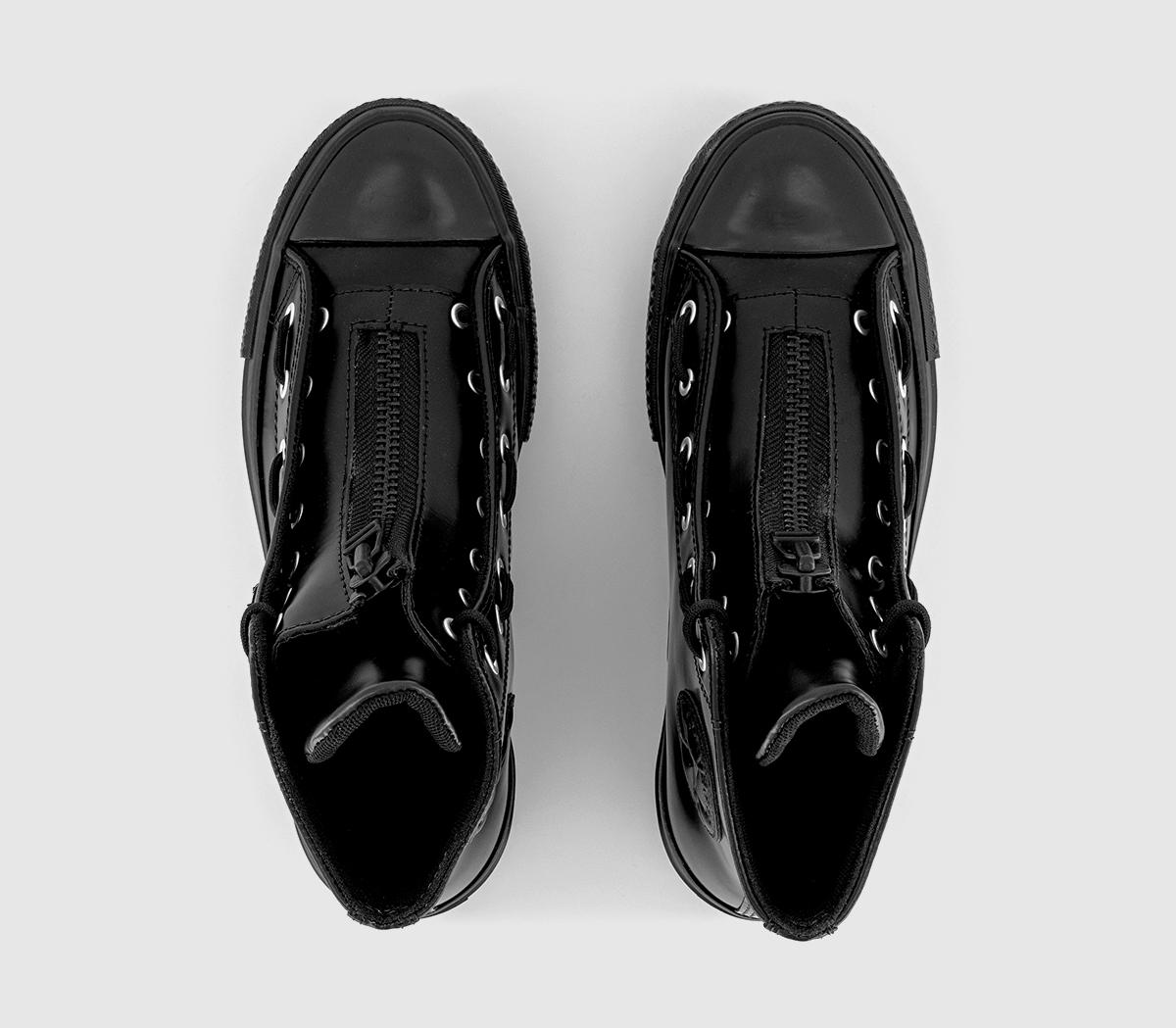 Converse All Star Lift Hi Trainers Converse All Star Lift Hi Trainers Black Total Eclipse Black