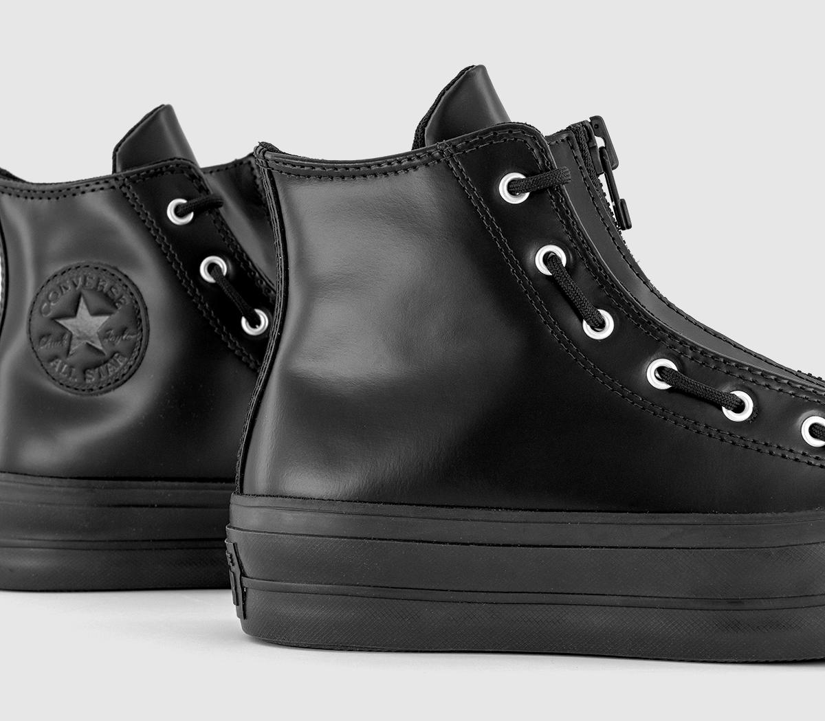 Converse All Star Lift Hi Trainers Converse All Star Lift Hi Trainers Black Total Eclipse Black