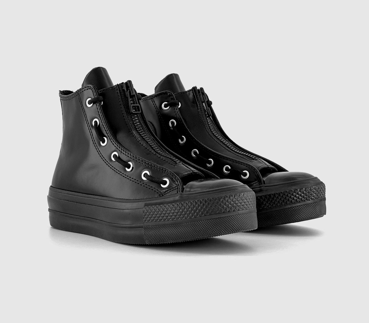 Converse All Star Lift Hi Trainers Converse All Star Lift Hi Trainers Black Total Eclipse Black