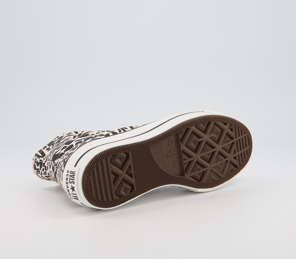 ConverseAll Star Lift Hi TrainersCrimson Tint Animal Black