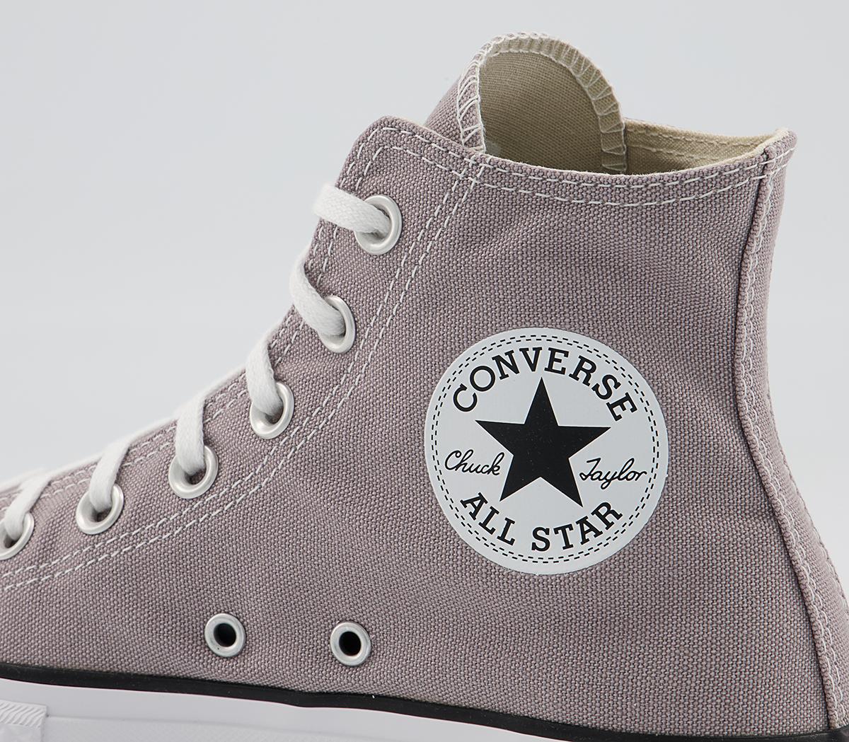 Converse All Star Lift Hi Platform Trainers Converse All Star Lift Hi Platform Trainers Vapour Mauve