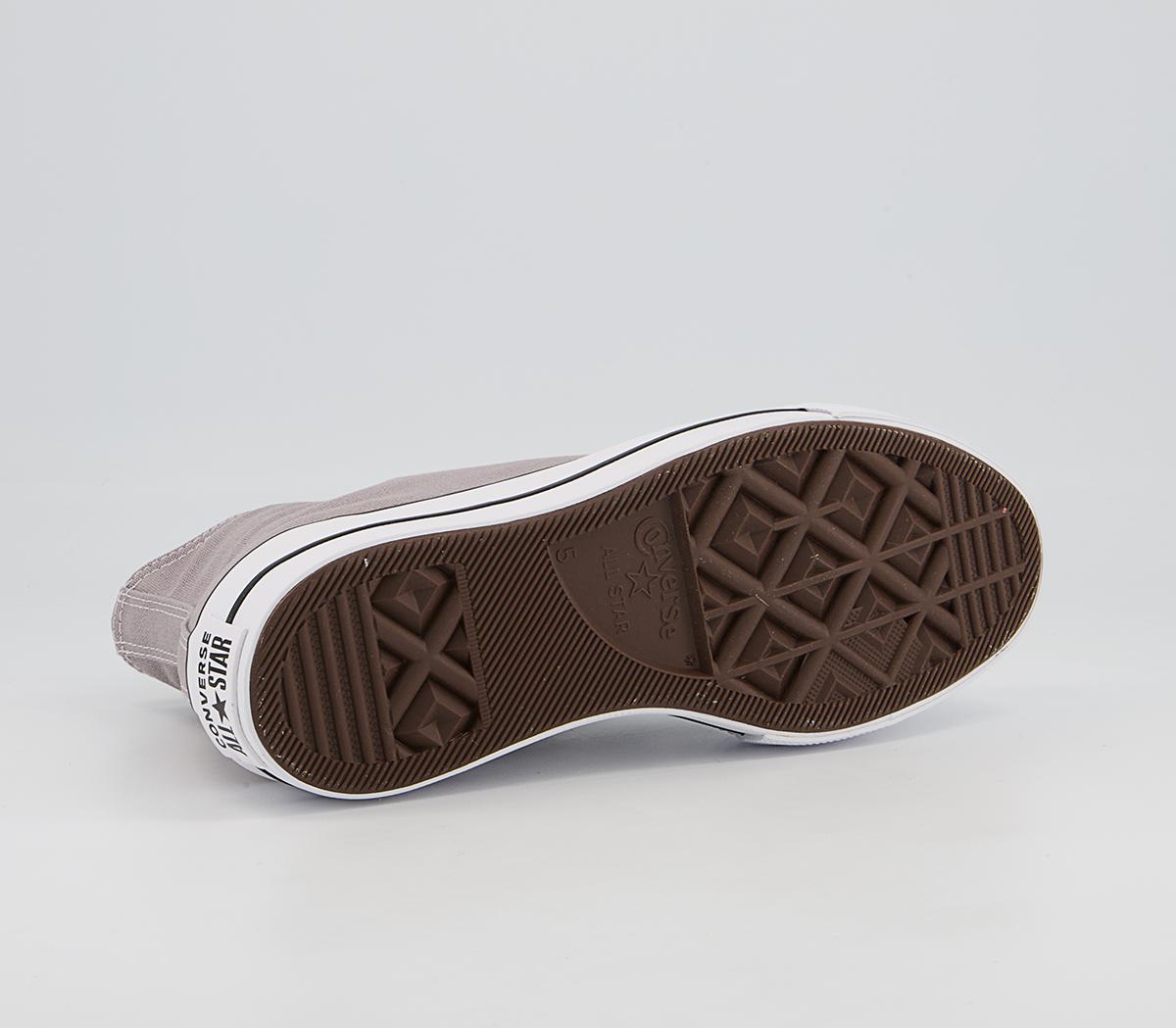 Converse All Star Lift Hi Platform Trainers Converse All Star Lift Hi Platform Trainers Vapour Mauve