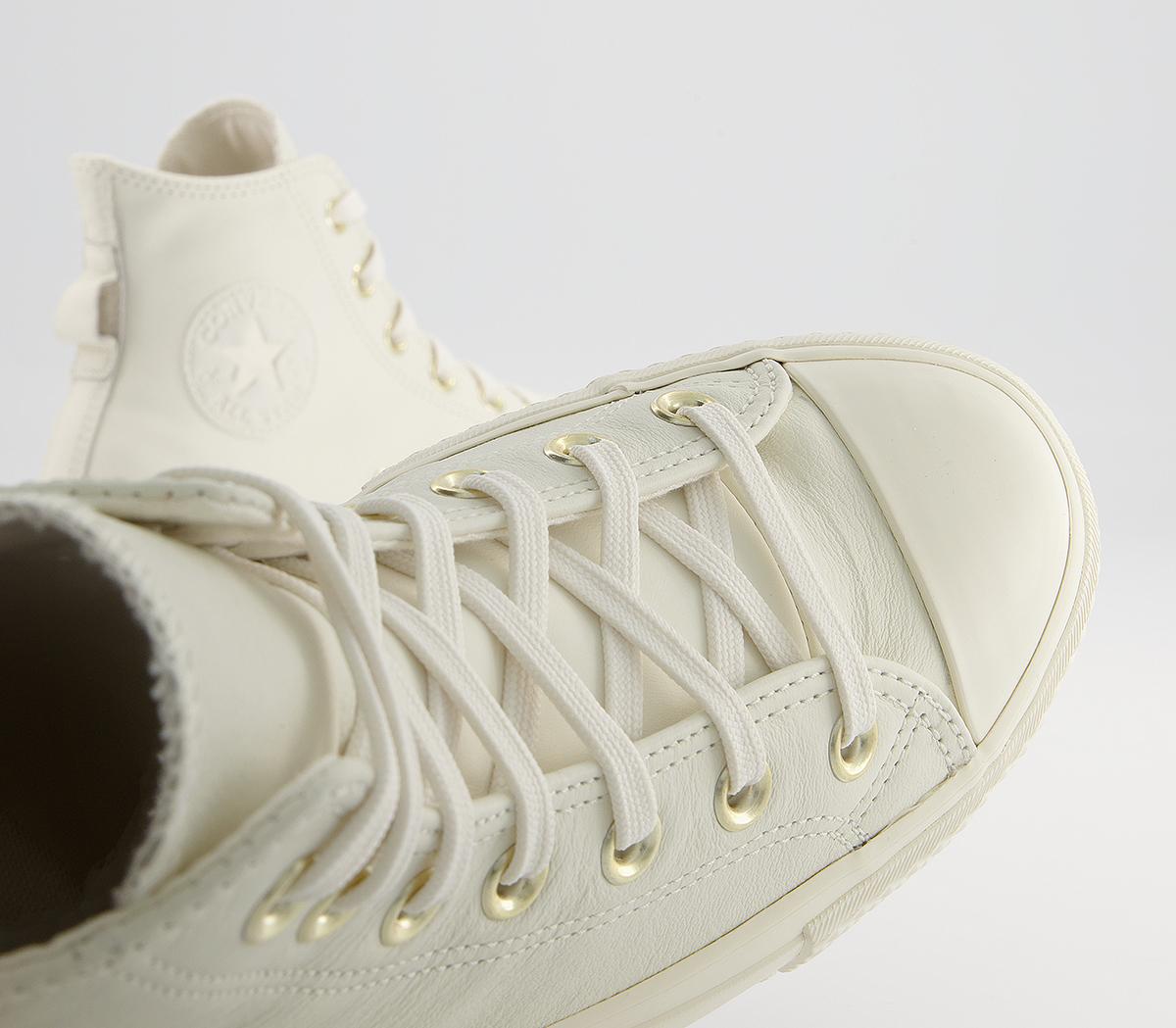 Converse All Star Lift Hi Platform Trainers Converse All Star Lift Hi Platform Trainers Beige Cream