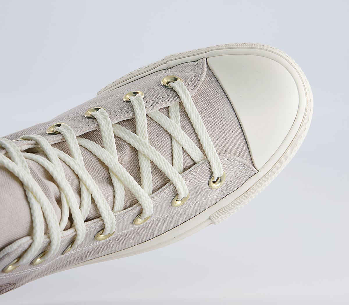 Converse All Star Lift Hi Trainers Converse All Star Lift Hi Trainers Desert Sand Egret Light Gold