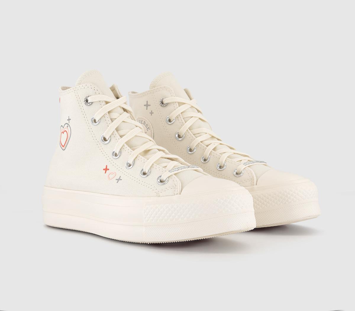 ConverseAll Star Lift Hi Trainers ConverseAll Star Lift Hi TrainersEgret Fever Dream Egret