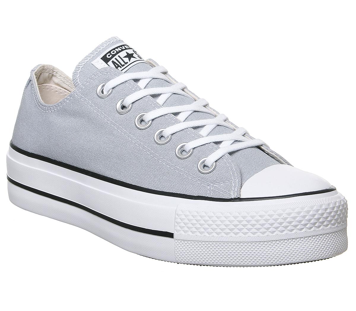 ConverseAll Star Lift Low TrainersWolf Grey White