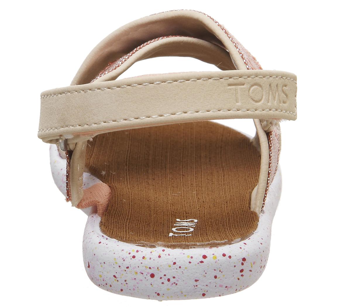 TOMSViv Sandal Infant SandalsPersimon Metallic