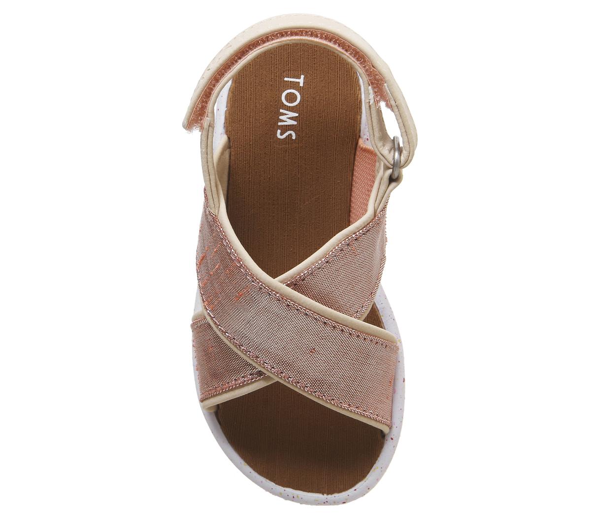 TOMSViv Sandal Infant SandalsPersimon Metallic