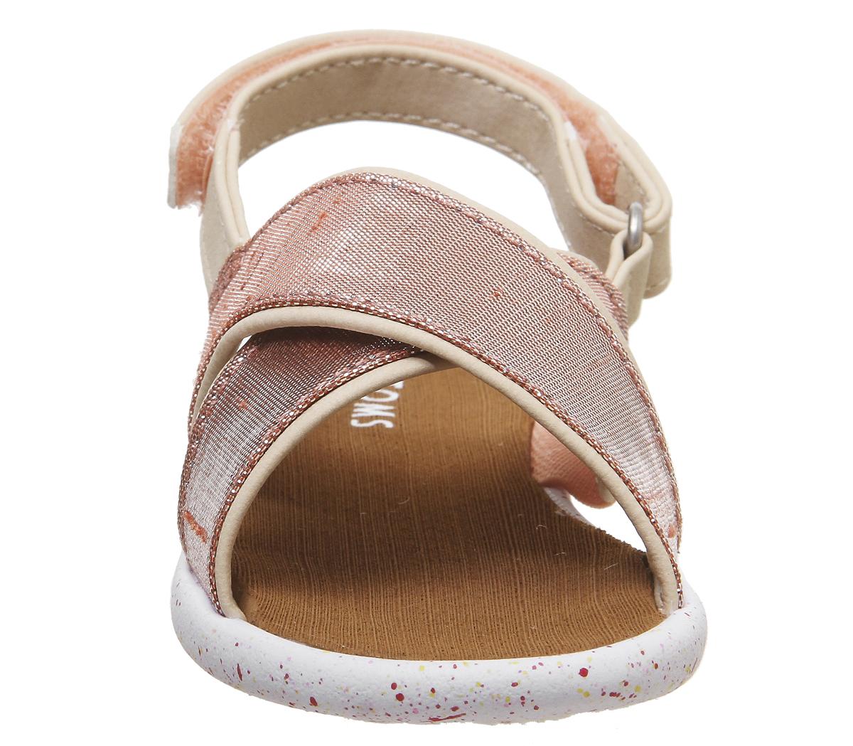 TOMSViv Sandal Infant SandalsPersimon Metallic
