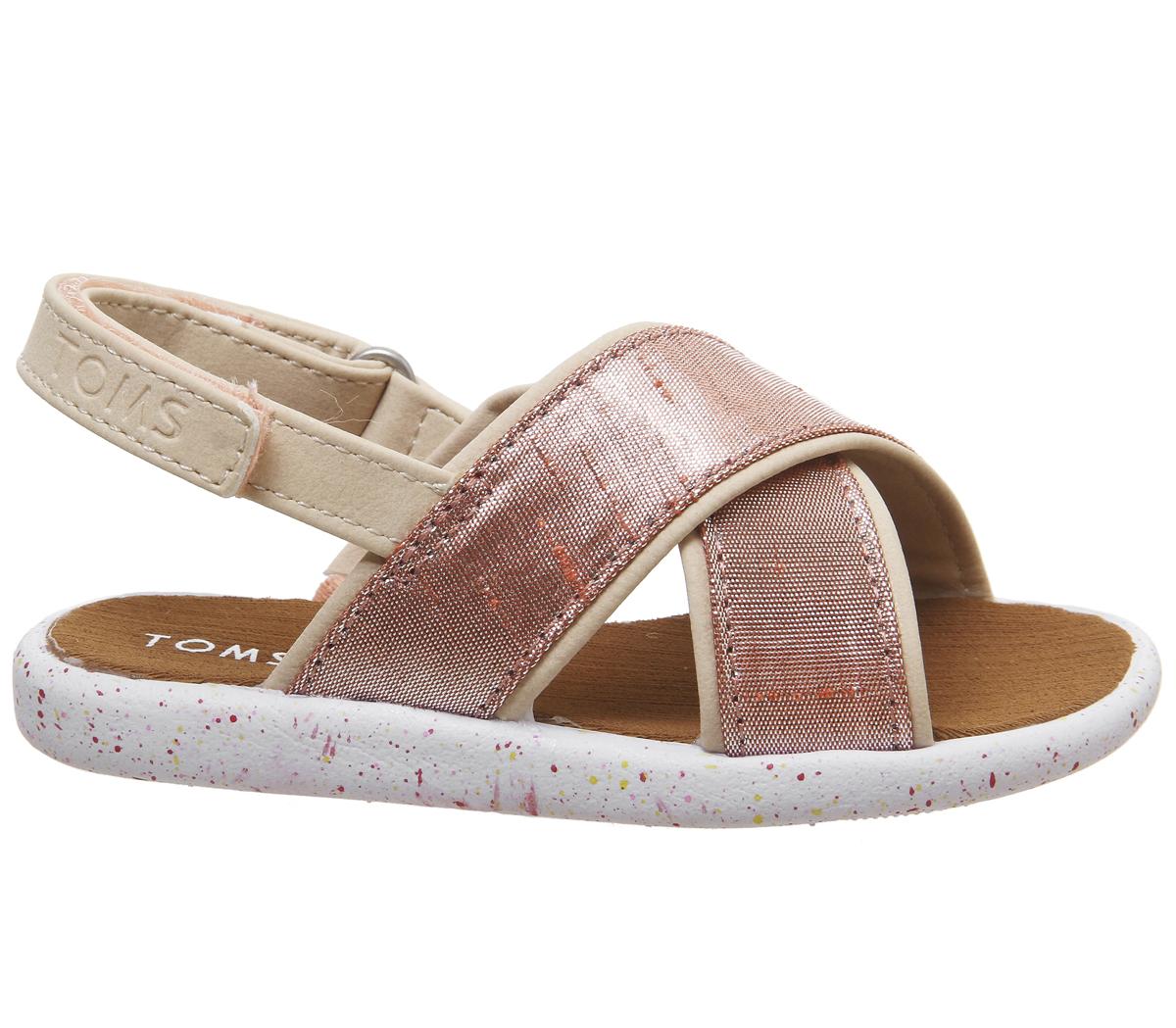 TOMSViv Sandal Infant SandalsPersimon Metallic