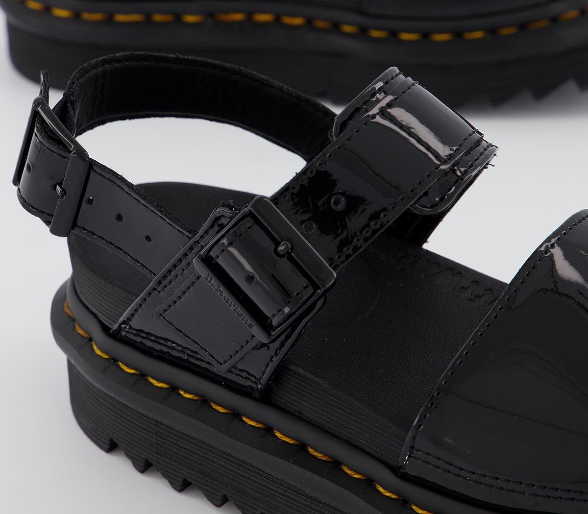 Dr. Martens Voss Sandals Dr. Martens Voss Sandals Black Patent