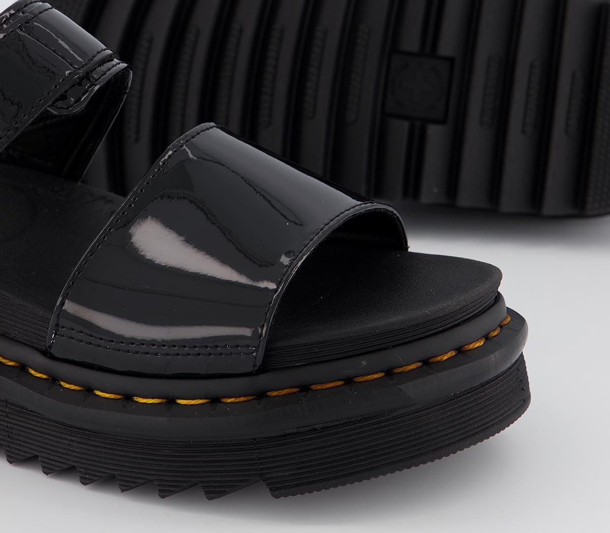 Dr. Martens Voss Sandals Dr. Martens Voss Sandals Black Patent