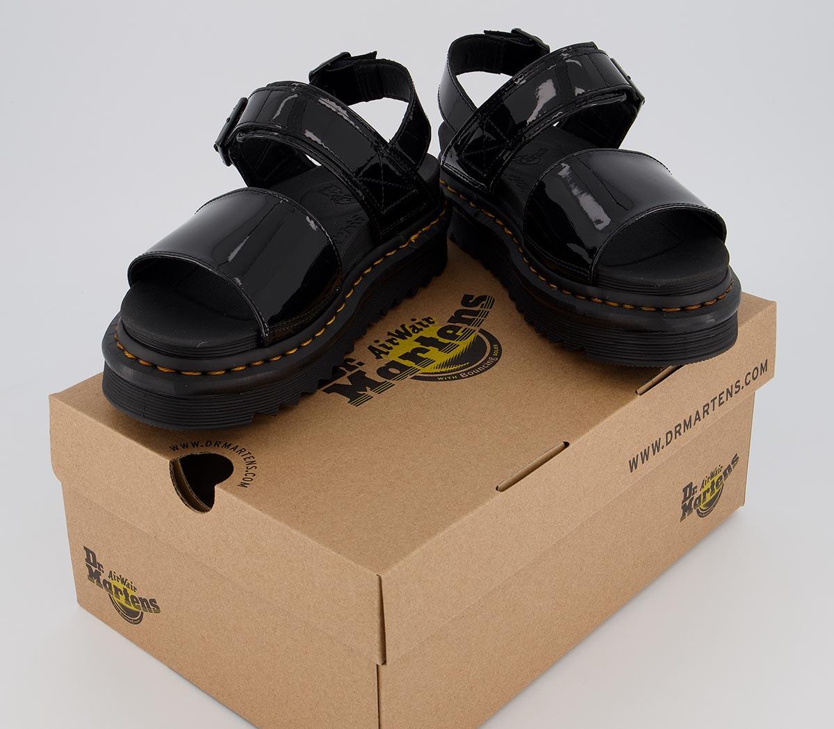 Dr. Martens Voss Sandals Dr. Martens Voss Sandals Black Patent