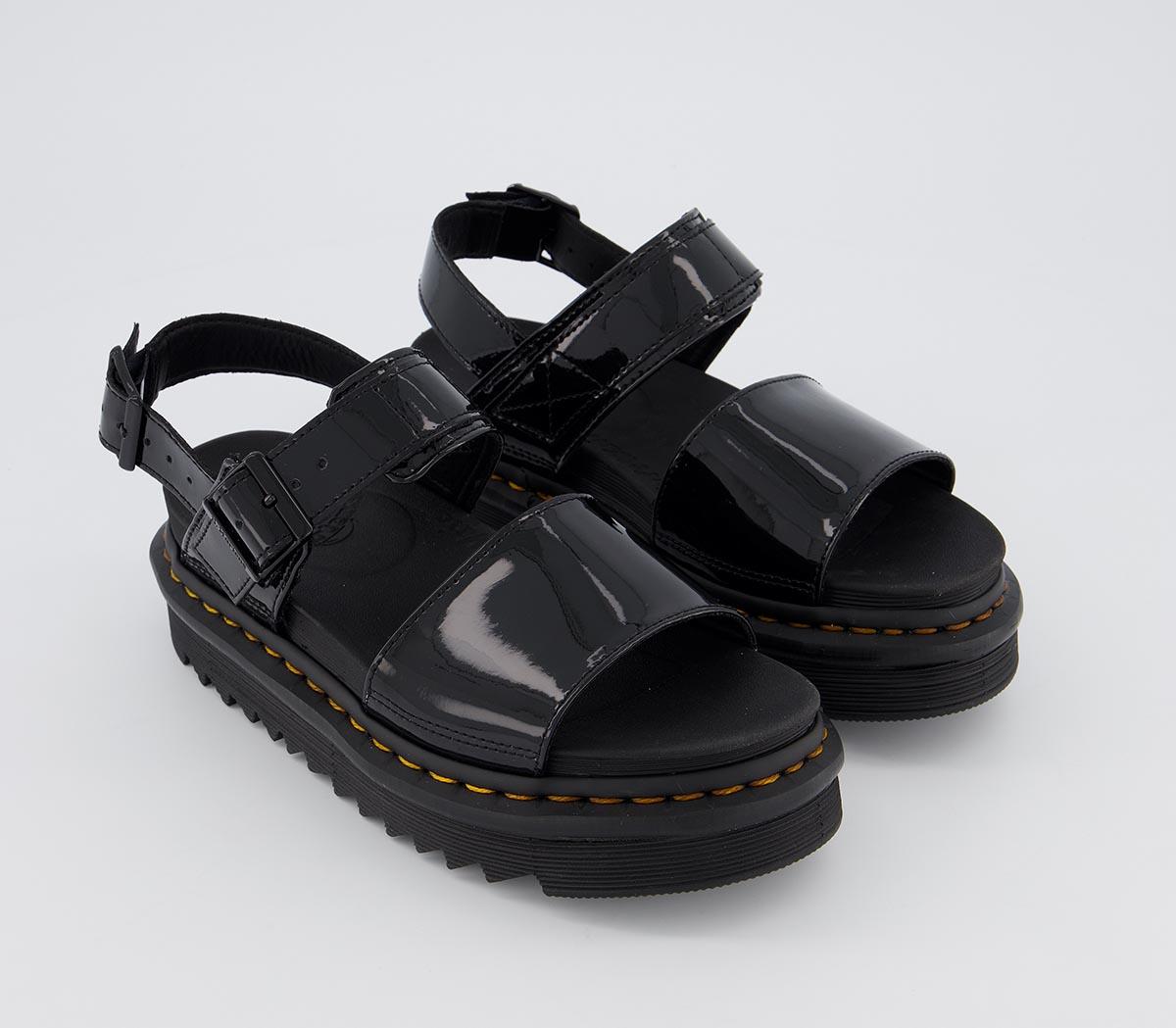 Dr. Martens Voss Sandals Dr. Martens Voss Sandals Black Patent