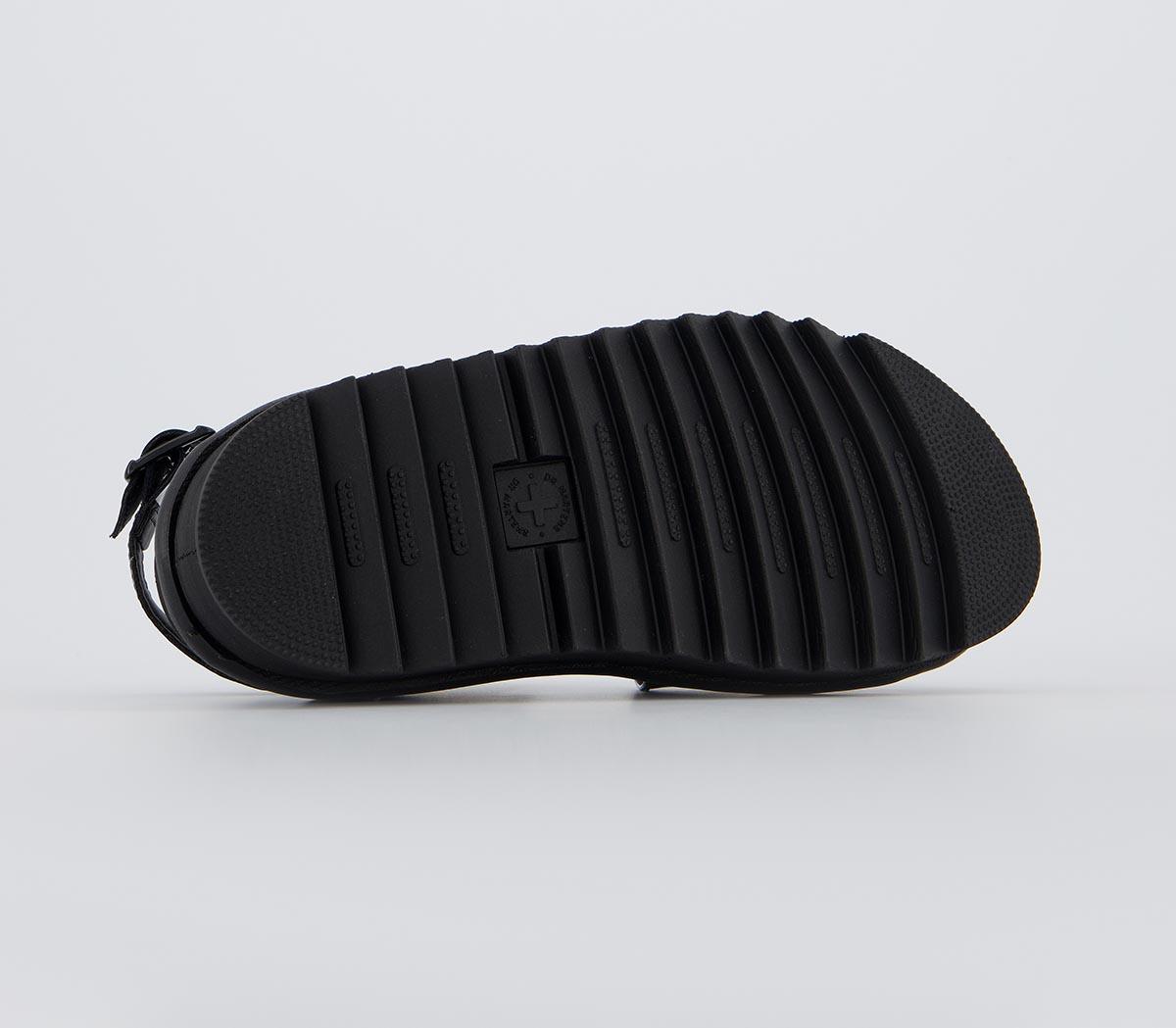 Dr. Martens Voss Sandals Dr. Martens Voss Sandals Black Patent