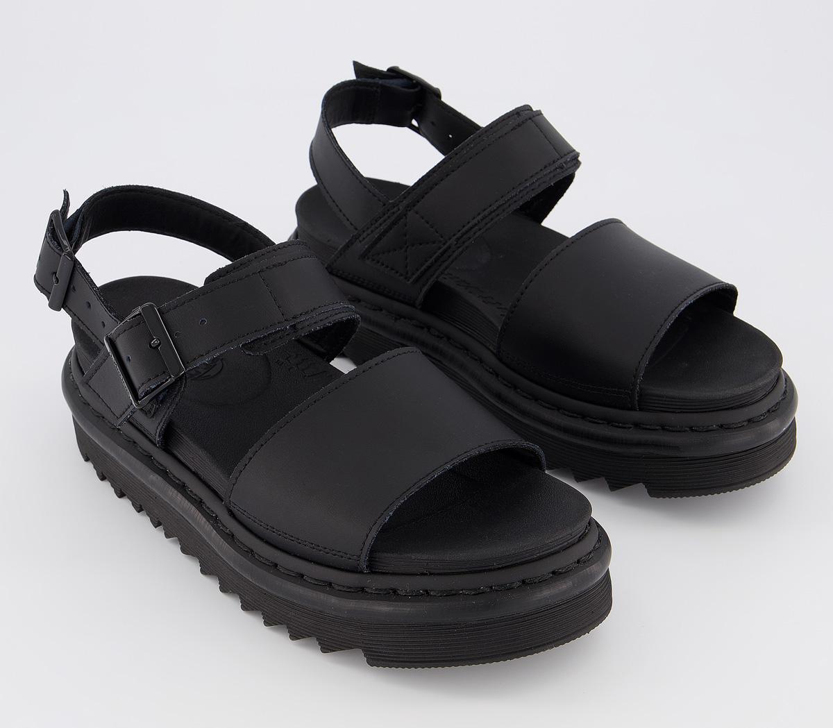 Dr. Martens Voss Sandals Black Hydro - Women’s Sandals