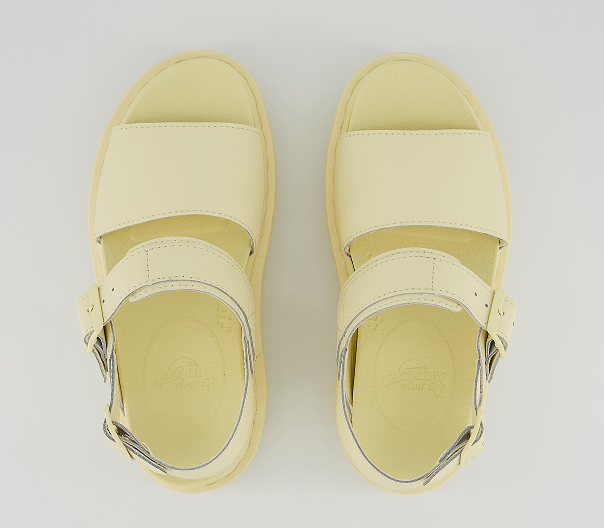 Dr. Martens Voss Sandals Toile Cream Hydro Mono - Women’s Sandals