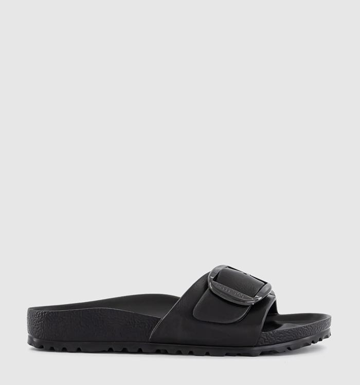 BIRKENSTOCK Madrid Big Buckle Sandals Black Eva