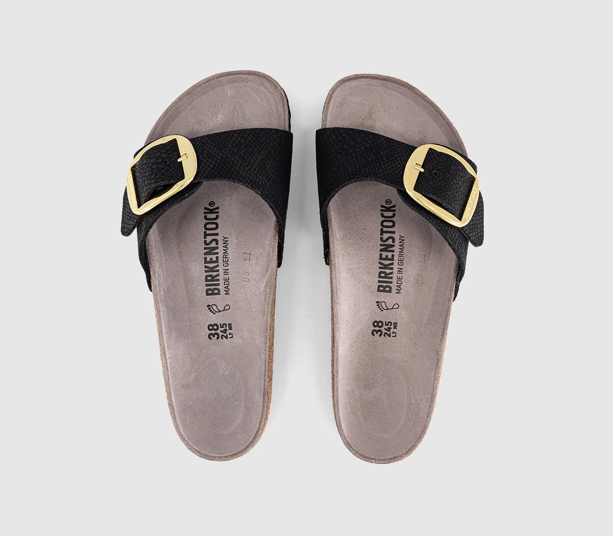 BIRKENSTOCKMadrid Big BucklePython Black