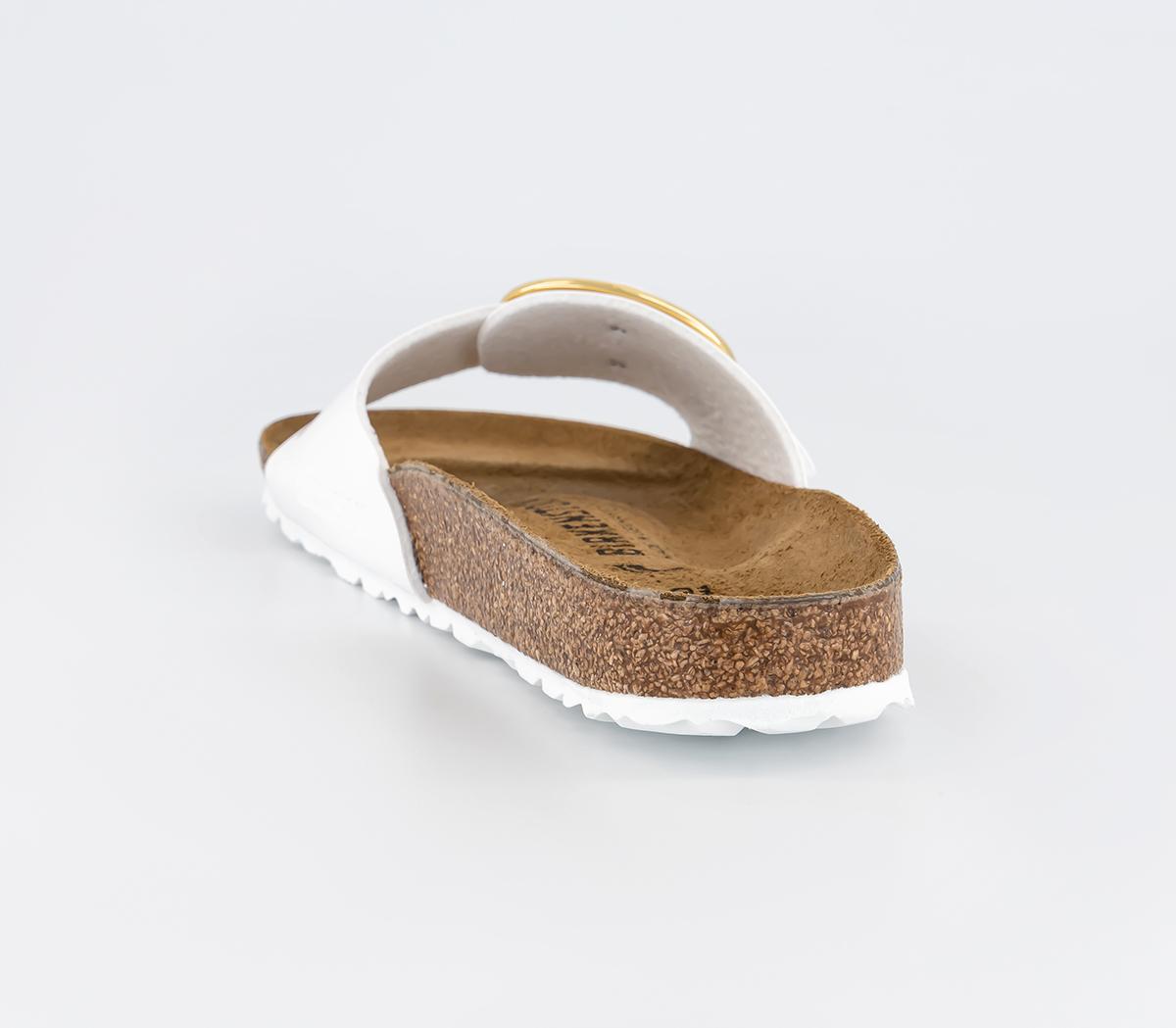 BIRKENSTOCK Madrid Big Buckle Sandals BIRKENSTOCK Madrid Big Buckle Sandals Patent White