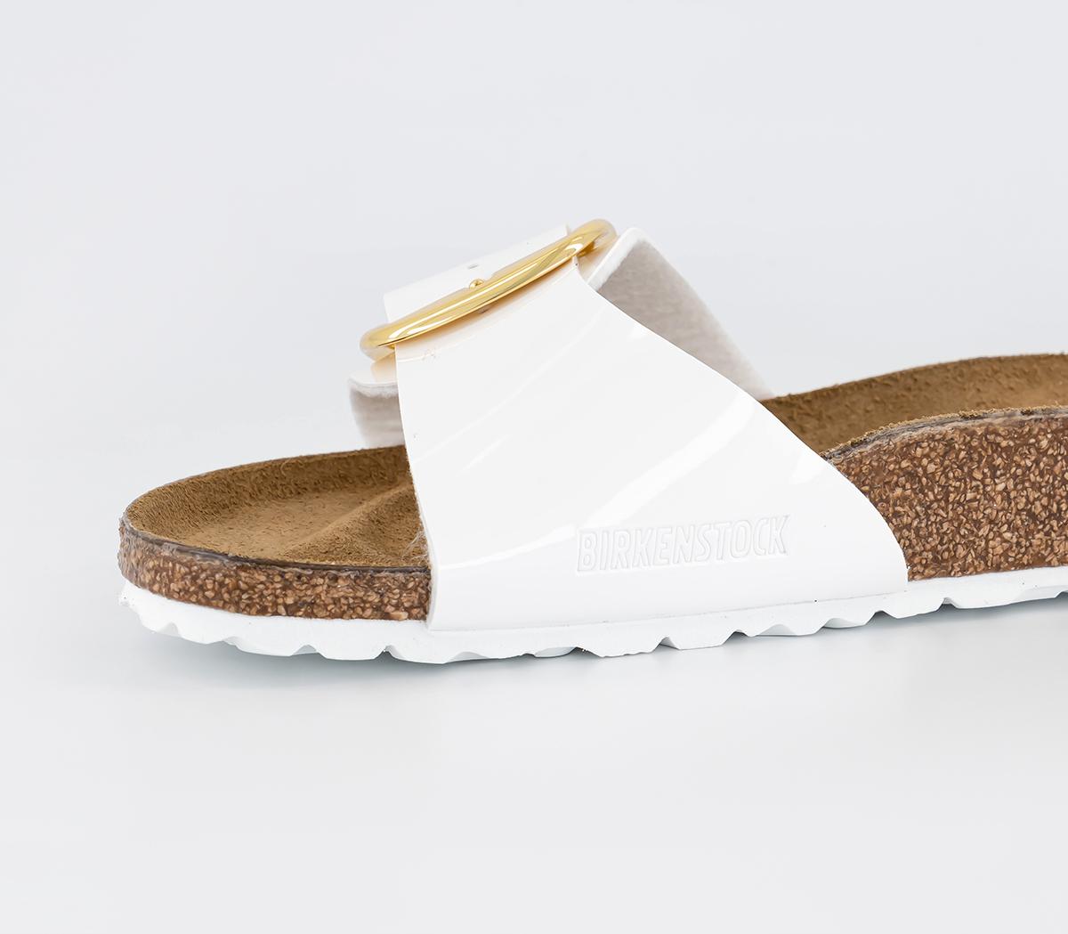BIRKENSTOCK Madrid Big Buckle Sandals BIRKENSTOCK Madrid Big Buckle Sandals Patent White