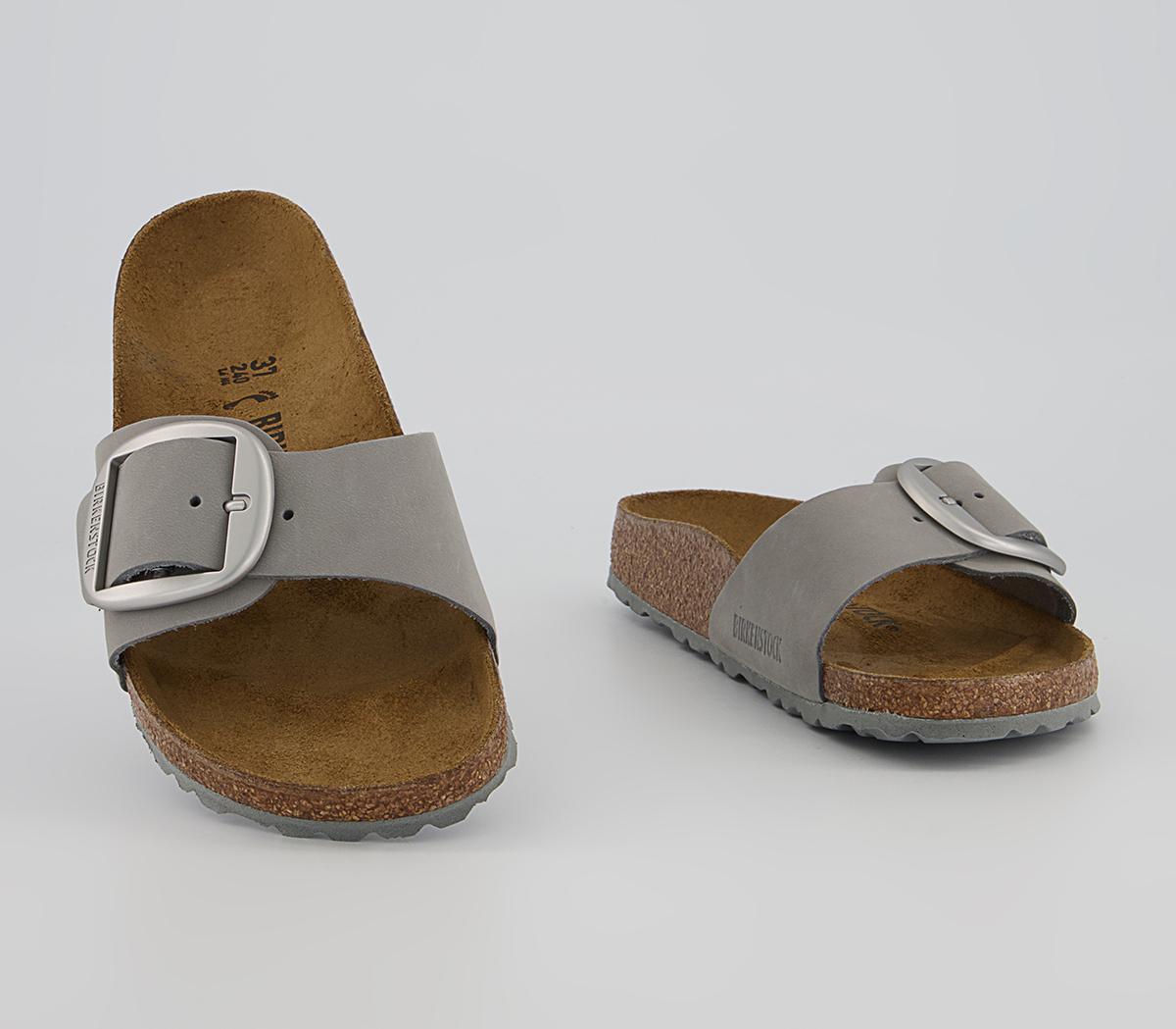 BIRKENSTOCK Madrid Big Buckle Sandals BIRKENSTOCK Madrid Big Buckle Sandals Dove Grey