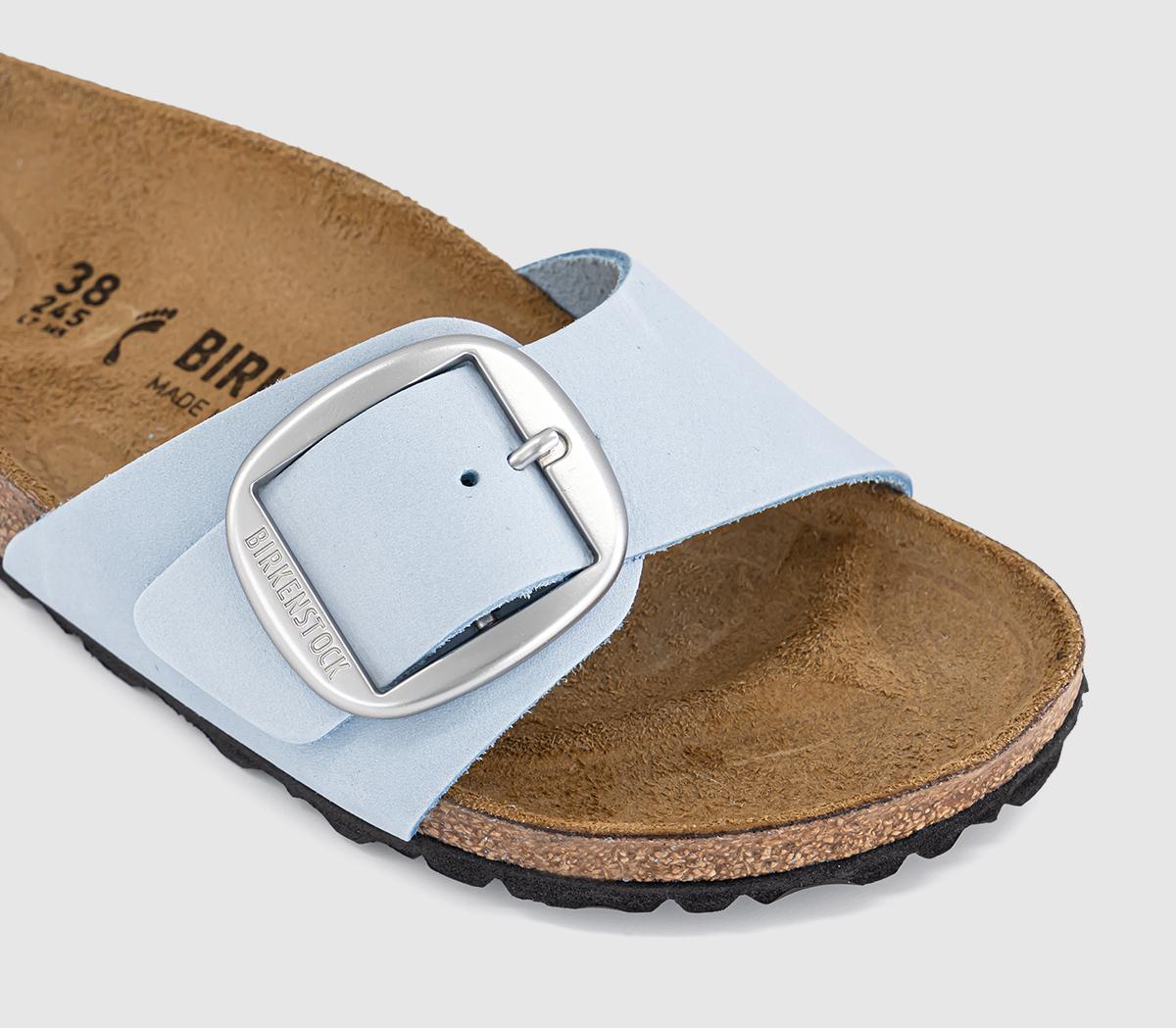 BIRKENSTOCKMadrid Big Buckle SandalsBaby Blue Nubuck