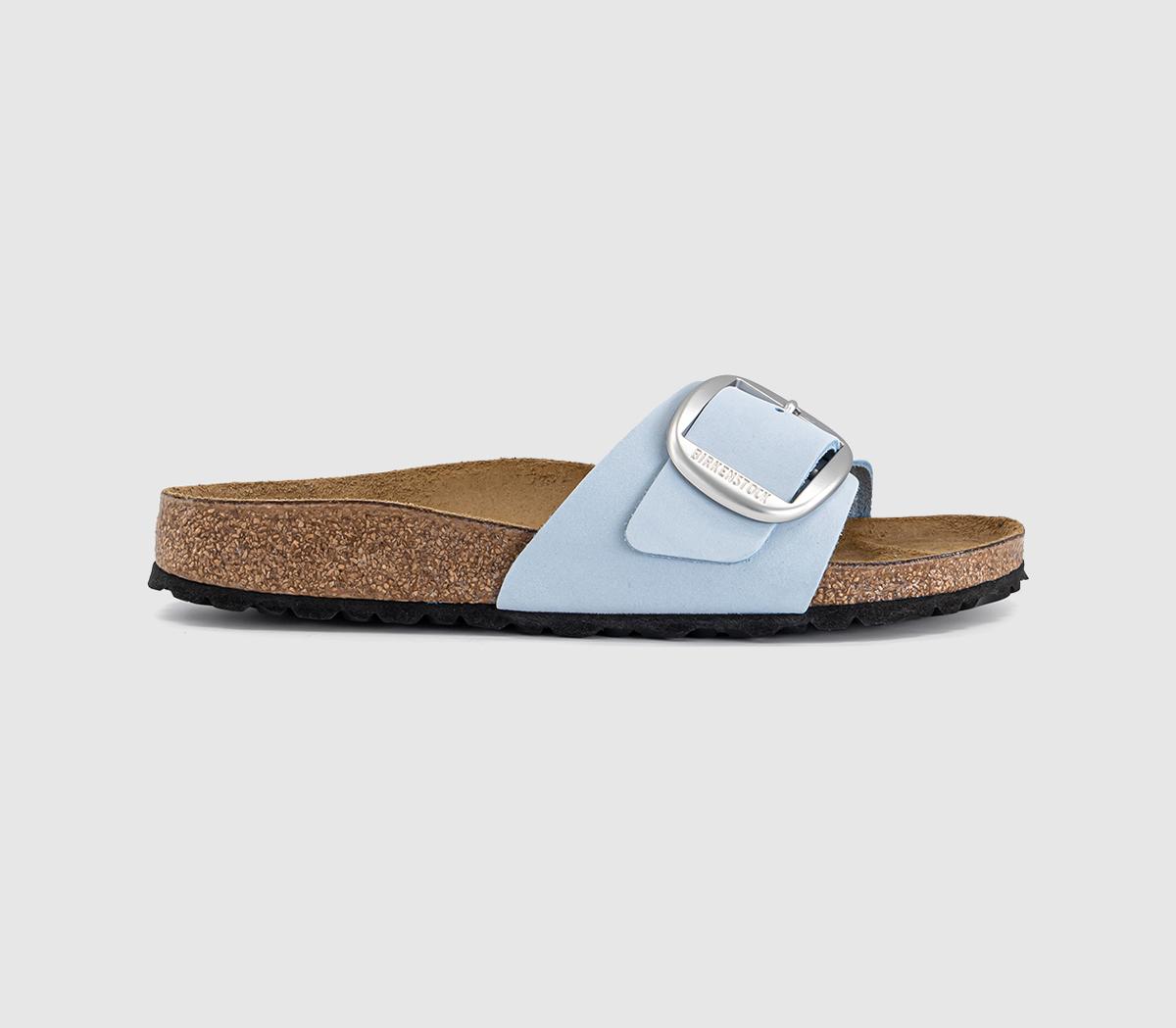 BIRKENSTOCKMadrid Big Buckle SandalsBaby Blue Nubuck