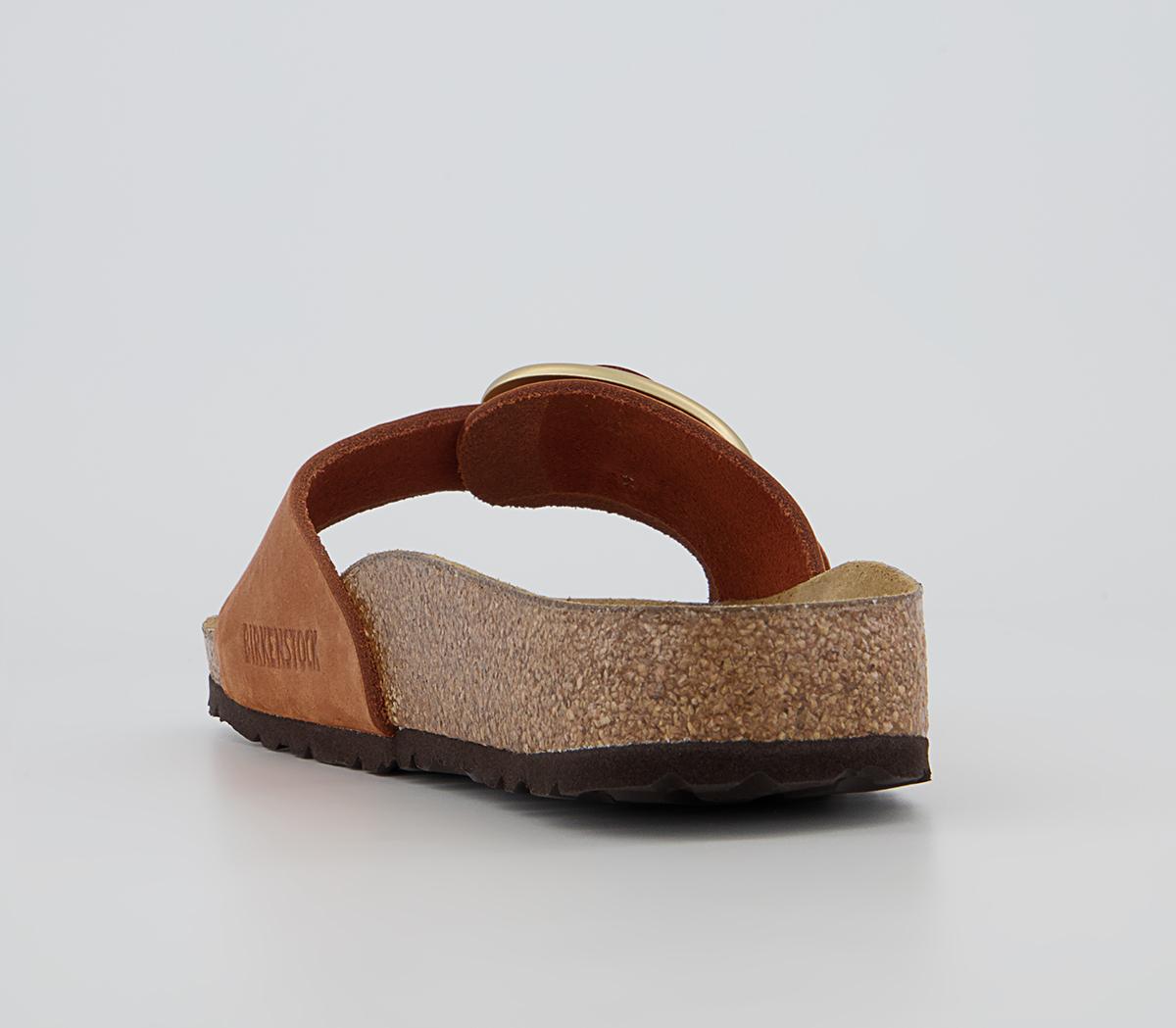BIRKENSTOCK Madrid Big Buckle Sandals BIRKENSTOCK Madrid Big Buckle Sandals Pecan Nubuck